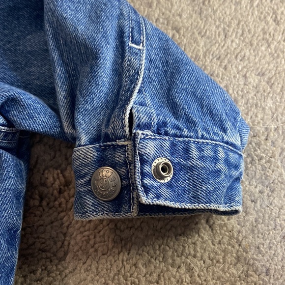 Girls Size 12 Months Adorable Jean Denim Jacket - Picture 7 of 9